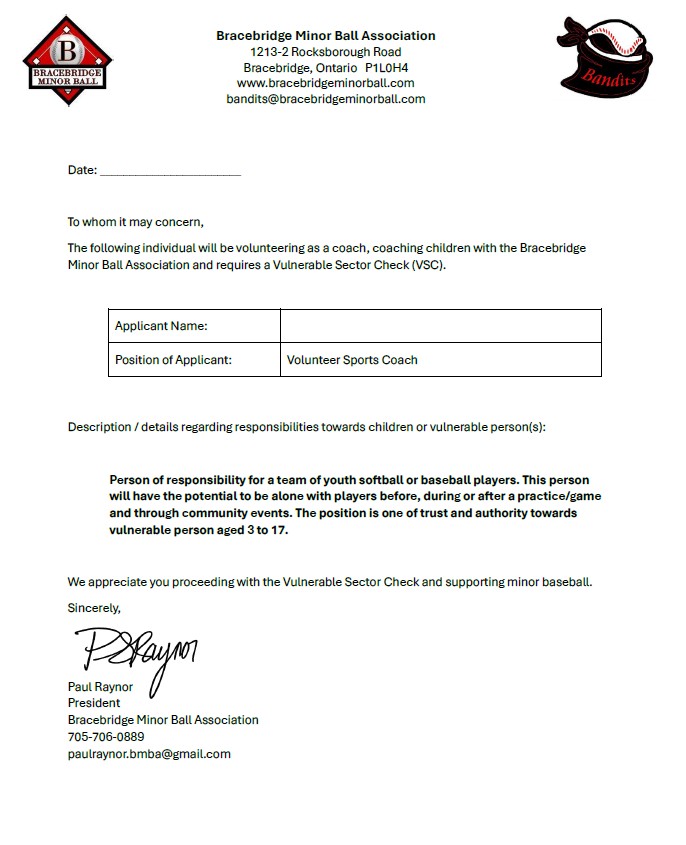 VSC Letter Screenshot